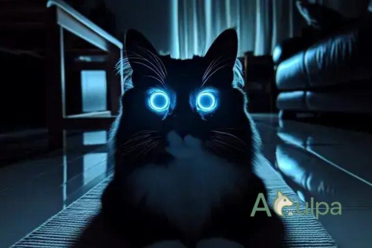 Gatos enxergam no escuro?