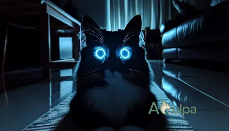 Gatos enxergam no escuro?