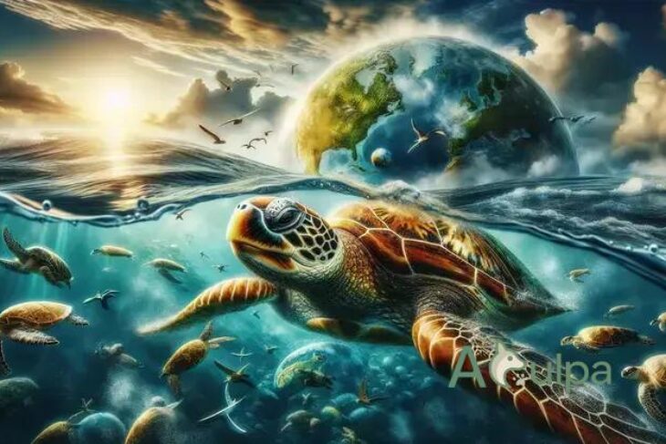 Tartarugas marinhas: trajetória de sobrevivência