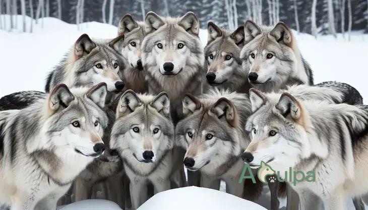 O comportamento estratégico dos lobos em grupo