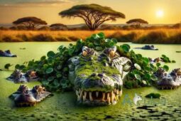 Técnicas de emboscada dos crocodilos