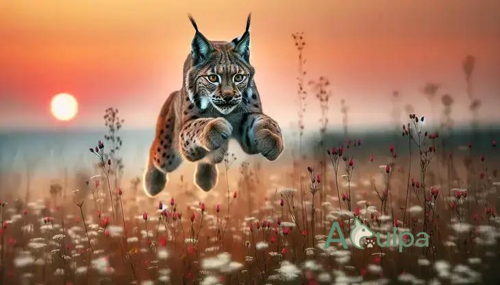 O salto vertical do lince em emboscadas