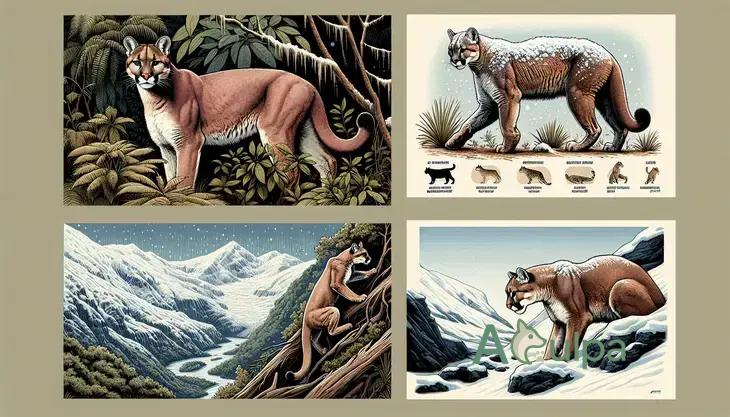 Como os pumas se adaptam a diferentes ambientes
