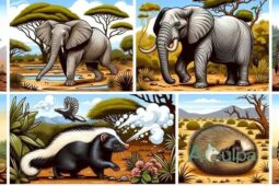Táticas de defesa dos animais selvagens sem veneno